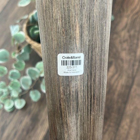 NWOT Crate and Barrel Acai Canoe Decoration - Picture 5 of 5